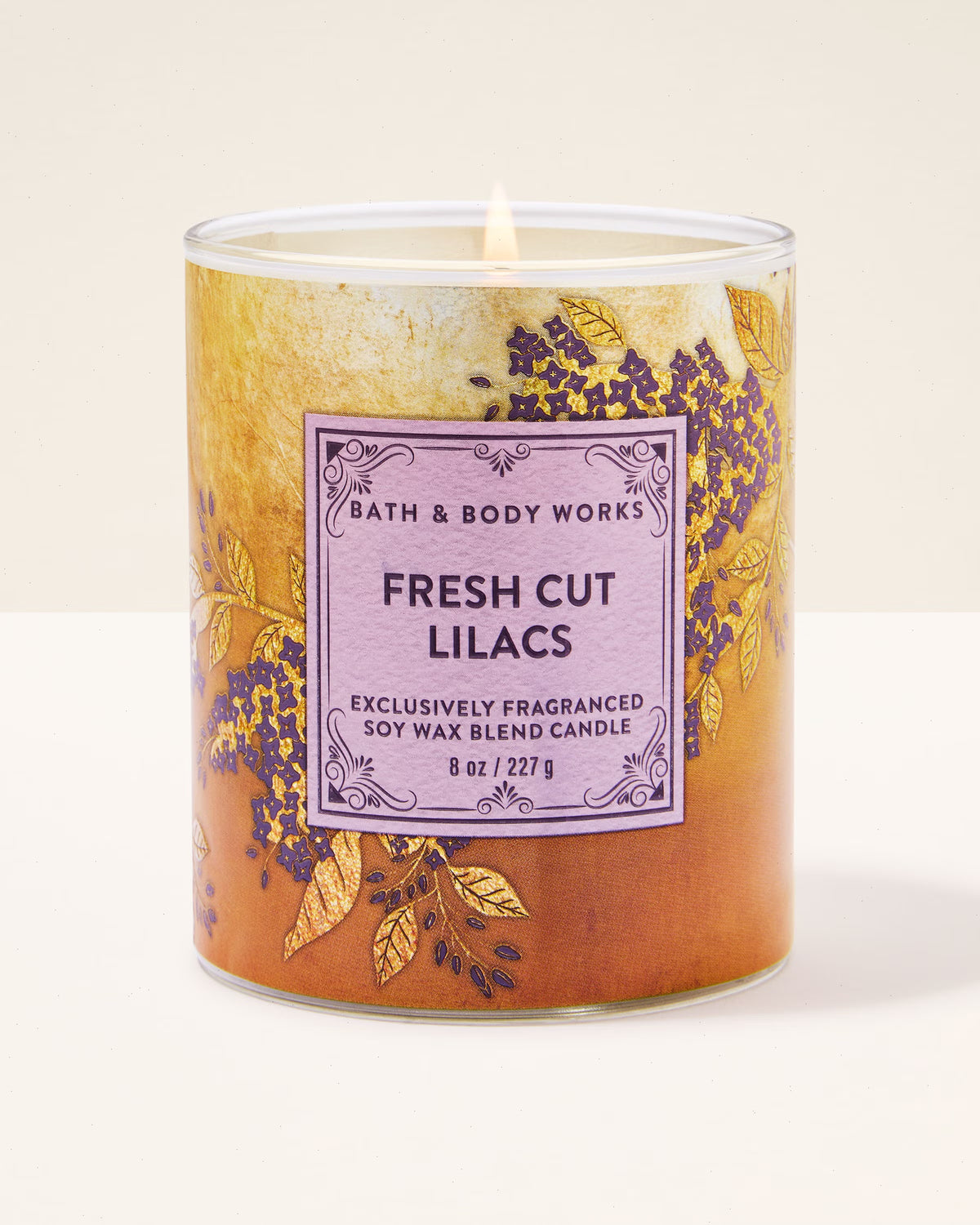 Fresh Cut Lilacs Single Wick Candle