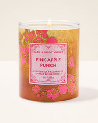 Pink Apple Punch Single Wick Candle