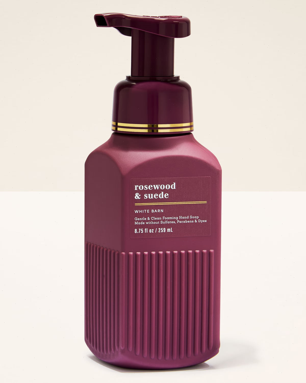 Rosewood & Suede Gentle & Clean Foaming Hand Soap