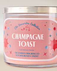 Champagne Toast 3-Wick Candle