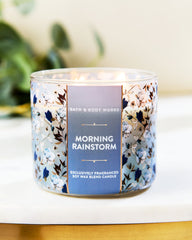 Morning Rainstorm 3-Wick Candle