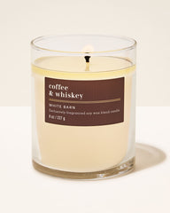 Coffee & Whiskey Single Wick Candle