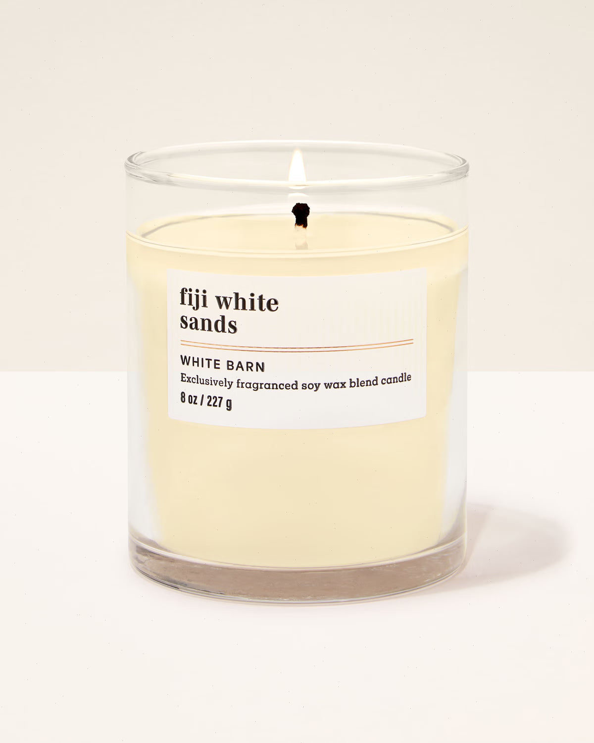 Fiji White Sands Single Wick Candle