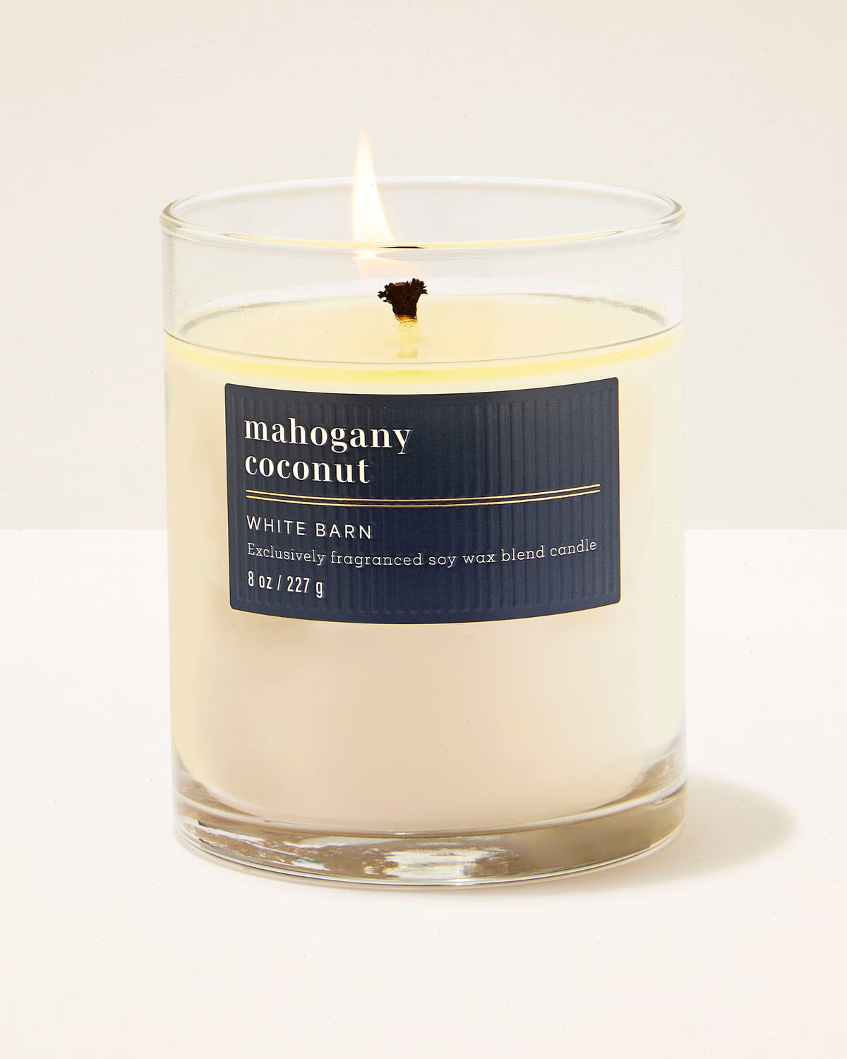 Mahogany Coconut Single Wick Candle