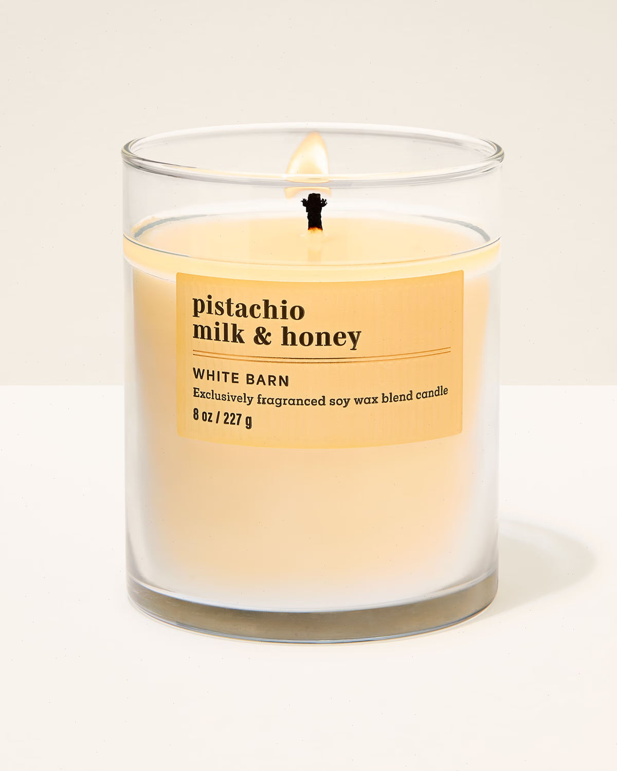 Pistachio Milk & Honey Single Wick Candle