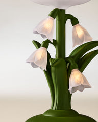 Snowdrop Dream Light-Up Pedestal Candle Holder