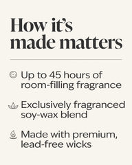 Luxe Cotton Single Wick Candle