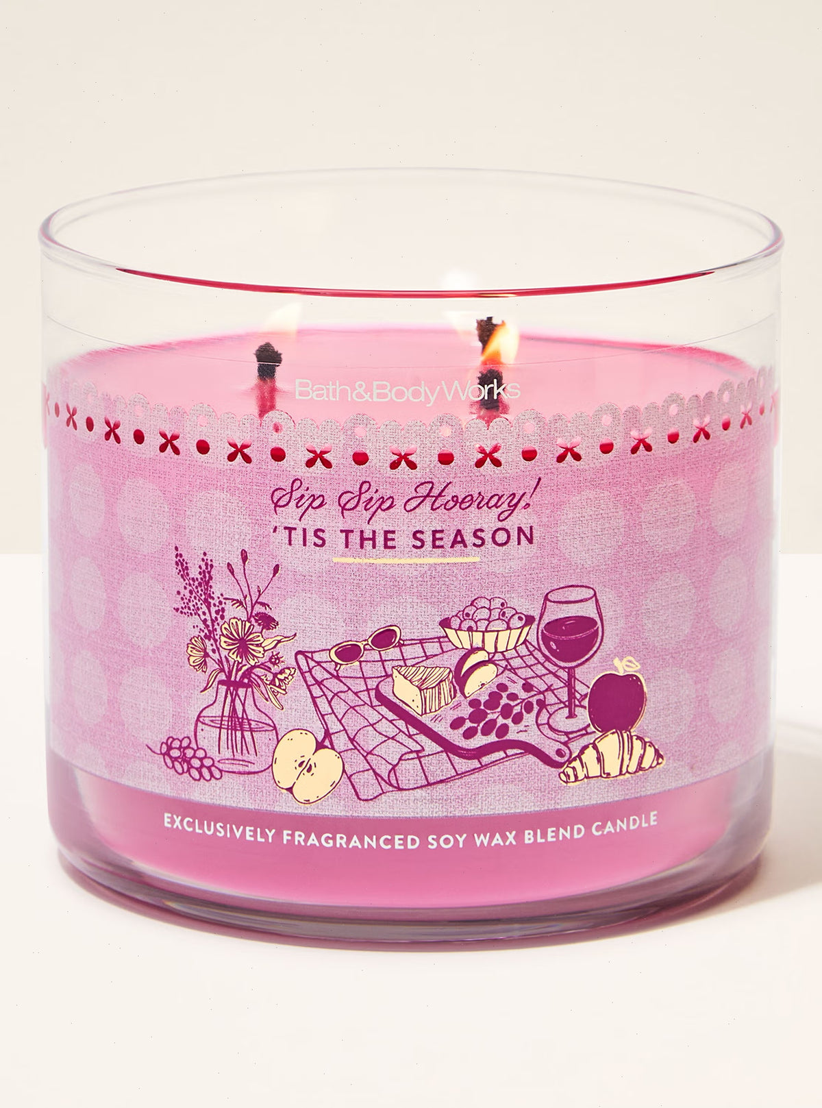'Tis The Season 3-Wick Candle