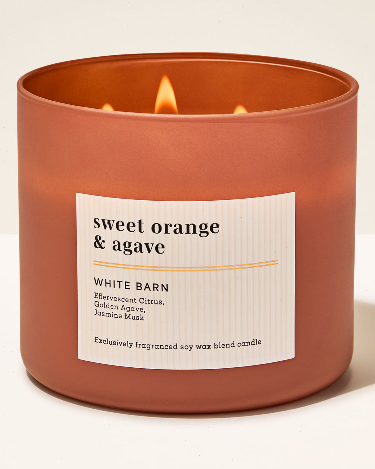 Sweet Orange & Agave 3-Wick Candle