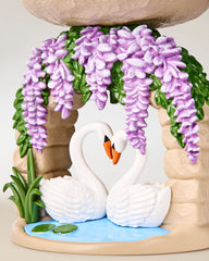 Swan Bridge Pedestal 3-Wick Candle Holder